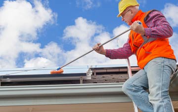 Upper North Dean soft wash roof cleaning